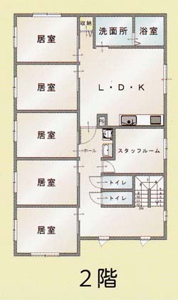 2F　間取り